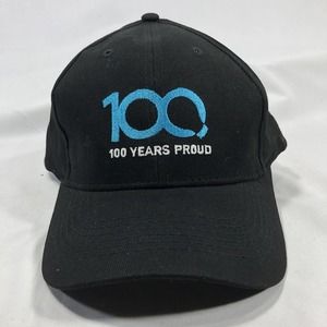 Panasonic 100 Years Proud Black Baseball Cap Hat Adjustable Adult Size One Size